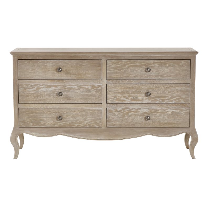 Casablanca 6 Drawer Wide Chest Front