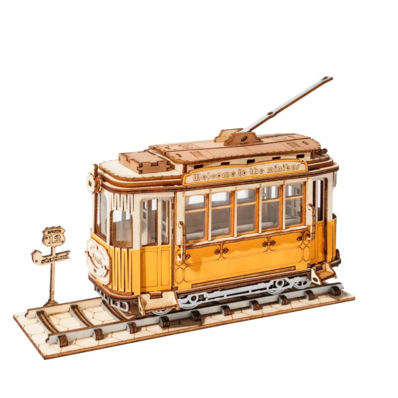 Tramcar - 3D Wooden Puzzle