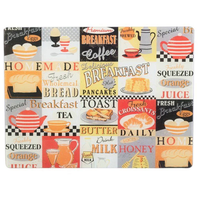 Everyday Home Retro Breakfast Worktop Protector