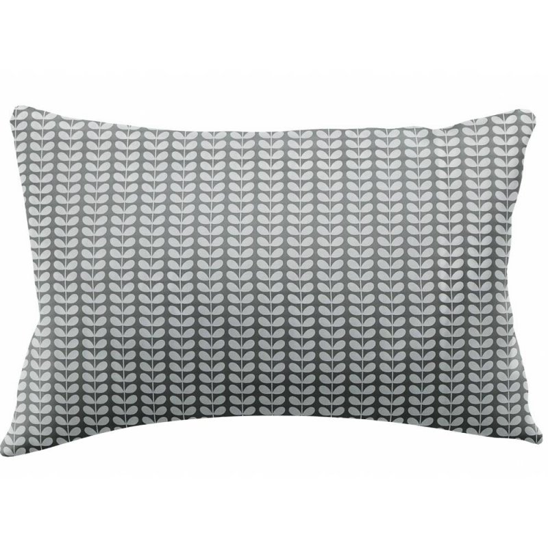 OK TINY STEM STANDARD PILLOWCASE PAIR LIGHT COOL GREY