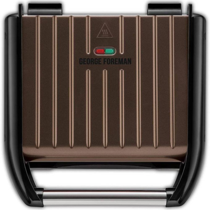 GEORGE FOREMAN STEEL GRILL 5 PORTION DARK BRONZE