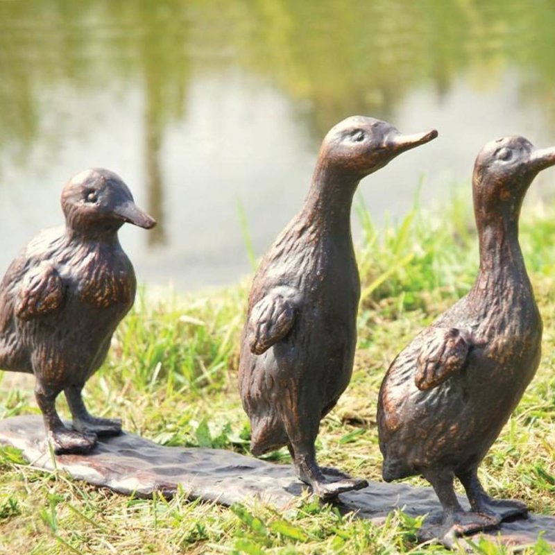 Ducklings - Garden Sculpture