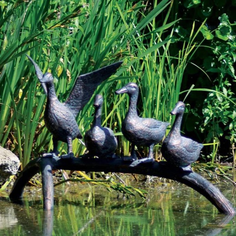 Resting Ducks - Garden Sculpture