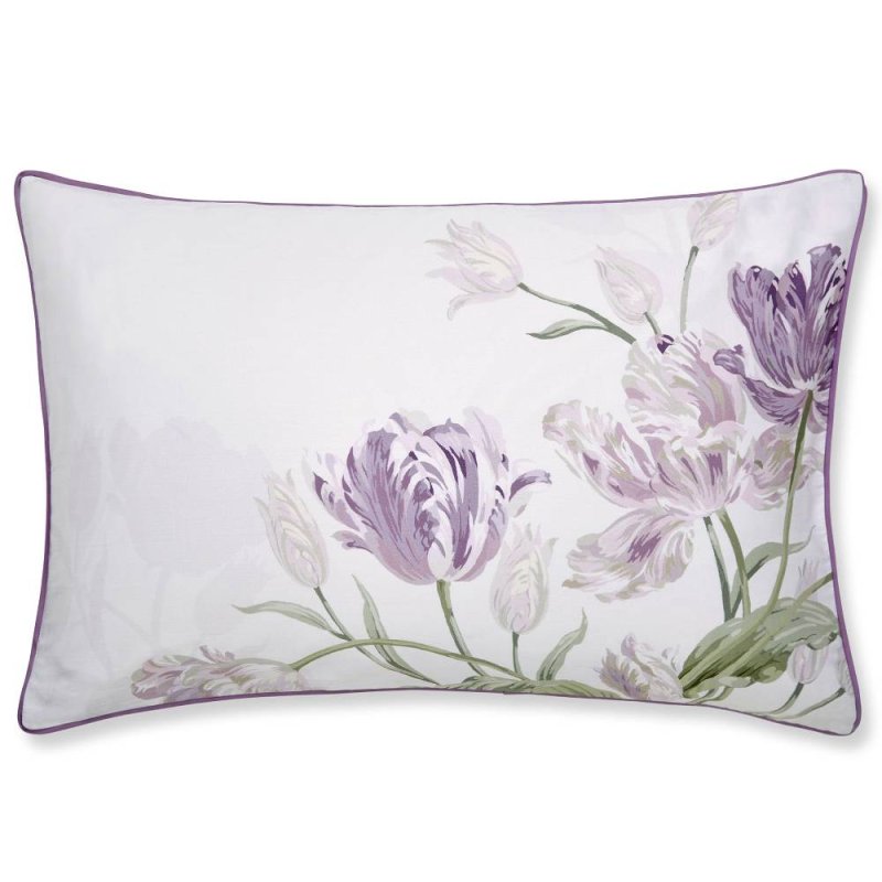 LA GOSFORD STANDARD PILLOWCASE PAIR GRAPE 