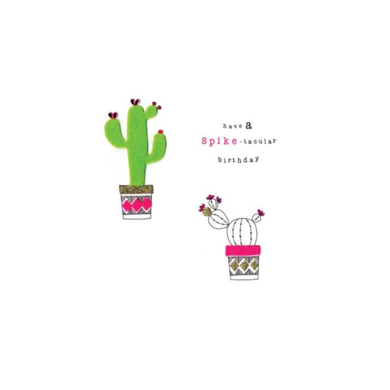 Cactus Birthday Greeting Card