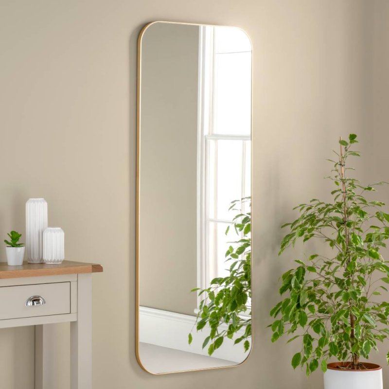 Hazlewood Minimal Oblong Mirror