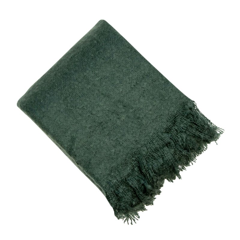 Serena Mohair Throw Jade 130cm x 180cm