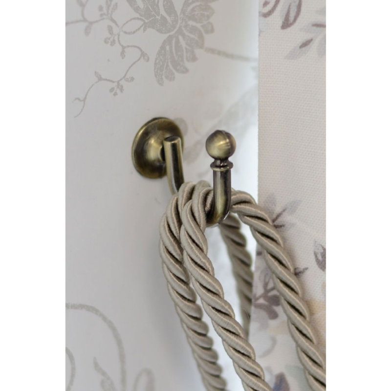 Laura Ashley Tieback Hook Antique Brass