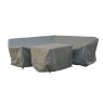Bramblecrest Umbria Mini Modular Sofa Set & Mini Piston Table & 2 Stools Cover