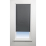Universal Plain Roller Blind Charcoal
