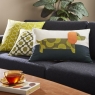 Orla Kiely Small Dachshund Cushion Yellow