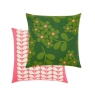 Orla Kiely Wisteria Stem Cushion Green