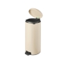 NEWLCON PEDAL BIN 30L PLASTIC BUCKET SOFT BEIGE 149962