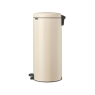 NEWLCON PEDAL BIN 30L PLASTIC BUCKET SOFT BEIGE 149962