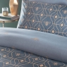 Furn Bee Deco Geometric Duvet Cover Set French Blue