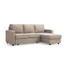 Mickey Corner Sofa Bed Natural