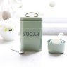 Living Nostalgia Sugar Canister Green