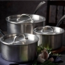 STELLAR ECLIPSE 3 PIECE SAUCEPAN SET