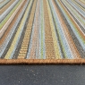 Brighton Orange Stripe Rug