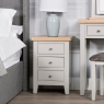Elveden Large Bedside Cabinet Grey Lifestyle