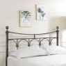 Gaia Bed Frame Antique Nickel