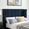 Phoenix Bed Frame Navy Blue