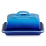 BUTTER DISH AZURE