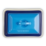 BUTTER DISH AZURE