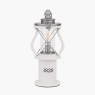 Gibson Wood Lantern Table Lamp White