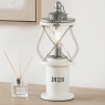 Gibson Wood Lantern Table Lamp White