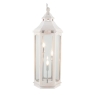 Adaline Wood Lantern Floor Lamp White Wash
