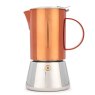 La Cafetiere Espresso Maker Stovetop 4 Cup Steel Copper