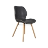 Mori Durada Dining Chair Dark Grey