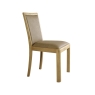 Stefan Low Back Dining Chair Faux Leather