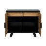 Elton Narrow Sideboard Open