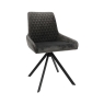 Orion Dining Chair Grey Velvet