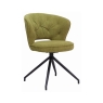 Fuji Atlas Open Back Swivel Chair Green