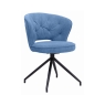 Fuji Atlas Open Back Swivel Chair Blue