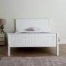 Tatum White High Footend Bed Frame