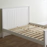 Tatum White High Footend Bed Frame