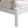 Tatum White Low Footend Bed Frame