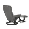 Stressless Mayfair M Paloma Silver with Grey Classic Base