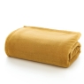 SNUGGLETOUCH THROW 180 X 250CM OCHRE