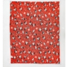 ROCKIN ROBIN THROW RED 125 X 150CM