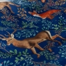 Fox And Deer Duvet Set Navy