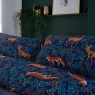 Fox And Deer Duvet Set Navy