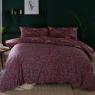 Fox And Deer Duvet Set Mulberry