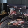 Graham & Brown Hague Fleurs Duvet Set Black