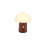 Alice Mushroom Lamp Walnut - Mini