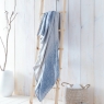 DRIFT FORWARD BRETTON THROW BLUE 130 X 180CM